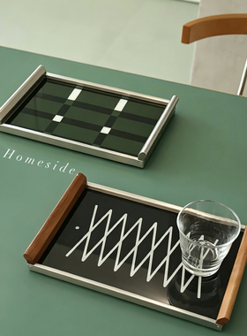 Homeside中古包豪斯不锈钢托盘