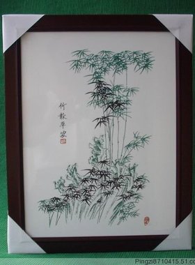 景德镇工艺 瓷 板 画 [ 梅 开 五 福 ] 优价
