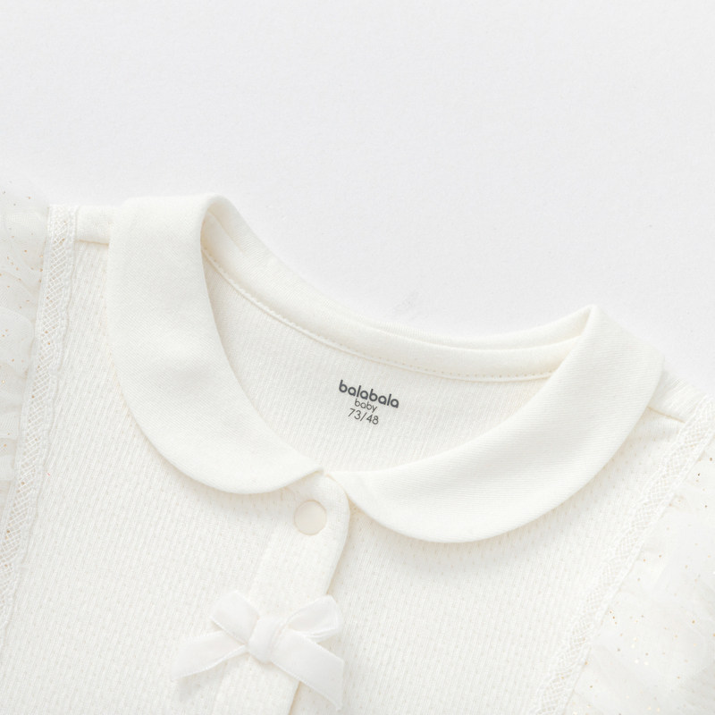 巴拉巴拉童装宝宝连体衣新生儿包屁哈衣爬服简约时尚精致时髦气质,淘宝优惠券,粉丝福利购,淘宝优惠卷