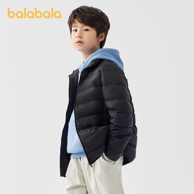 巴拉巴拉童装男童轻薄羽绒服冬装季女童立领亲子外套防泼水防油污,淘宝优惠券,粉丝福利购,淘宝优惠卷