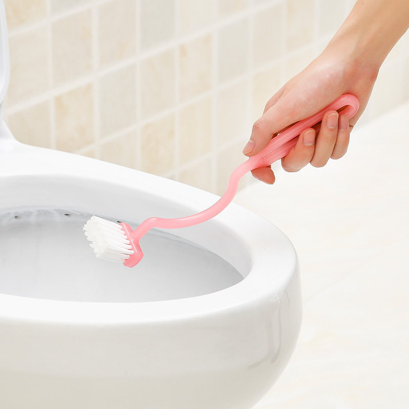 Japan's S Elbow Cleaning Brush Elbow Toilet with No Dead Angle