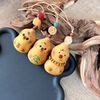Natural gourd hand-twisted play money bag Caoli gold small gourd mobile phone pendant jewelry key chain pendant