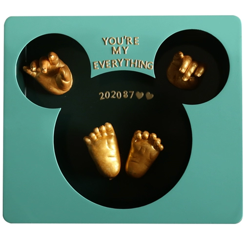 Хваталка для новорожденных для младенца, модель рук, детская фигурка, отпечатки рук и ног, чернильная подушечка, сувенир