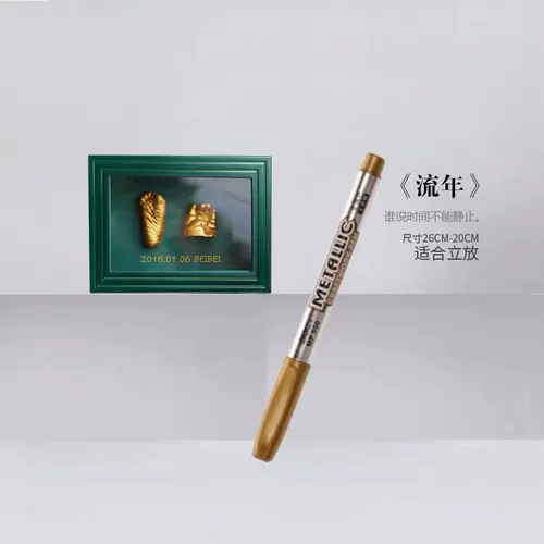 Модель рук, бронзовый отпечаток рук с аксессуарами, золотая измерительная кружка, DIY