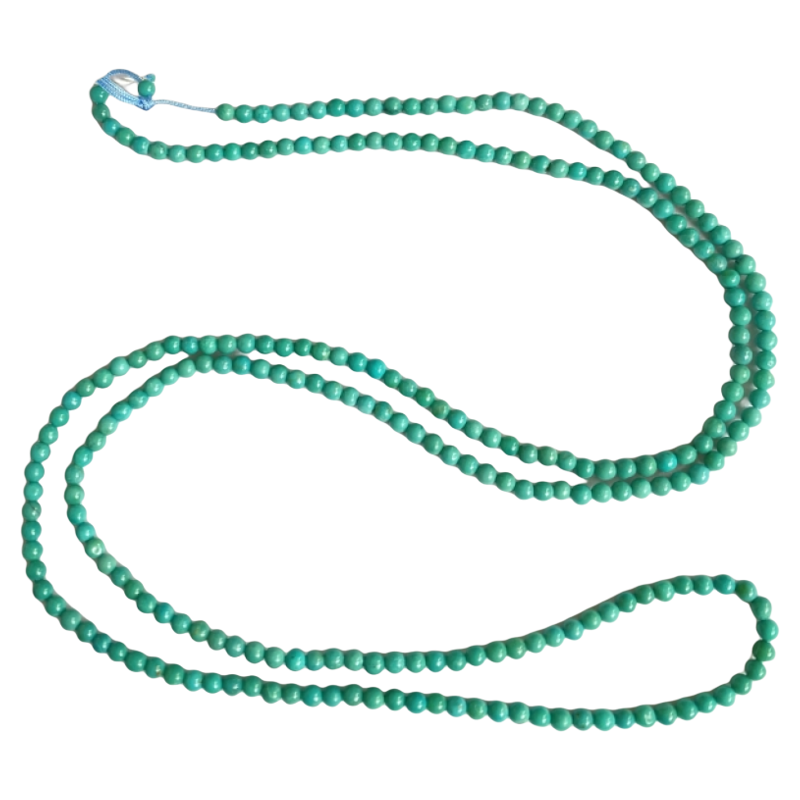 2.5mm湖北天然高瓷绿松石小米珠链diy多圈手链项链吊坠挂绳配饰女,淘宝优惠券,粉丝福利购,淘宝优惠卷