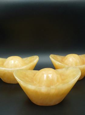 黄玉金元宝招财客厅办公室收银台