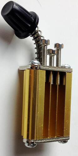 DY-8、HP-241B 色带打码机印字头/打码头/字粒夹具  纯铜材质 - 图0