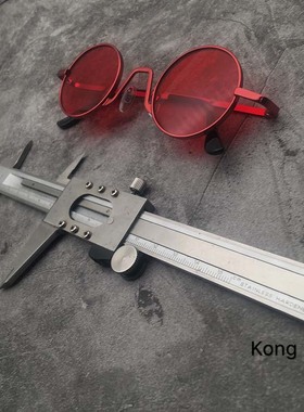 网红抖音同款原宿复古圆形太阳镜