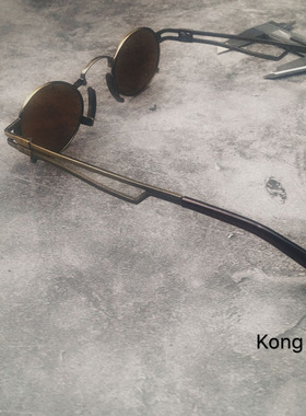 墨镜椭圆形个性风旅行太阳眼镜