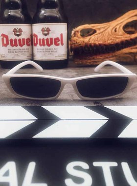 复古原宿ins眼镜网红街拍小框