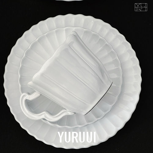 [YURUUI设计师]意大利VBC CASA 复古黑陶贝壳系列酸奶碗沙拉盘 - 图3