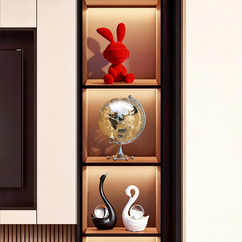 宏赫电视柜装饰品现代简约轻奢高档创意客厅酒柜电视柜乔迁礼摆件,淘宝优惠券,粉丝福利购,淘宝优惠卷