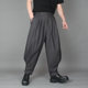 2025冬季新款暗黑系宽松小脚休闲裤潮牌百搭束脚休闲哈伦裤男长裤
