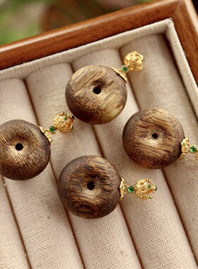 天然海南奇楠沉香吊坠S92