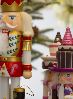 创意士兵儿童房客厅礼物胡桃夹子