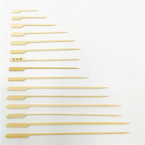 20cm/7cm-30cm厘米关东煮竹签铁炮串麻辣烫烧烤竹签定制店名logo - 图0