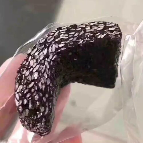 潮汕特产黑芝麻糕咸甜味纯手工低蔗糖软糕孕妇产后月子核桃营养糕 - 图1
