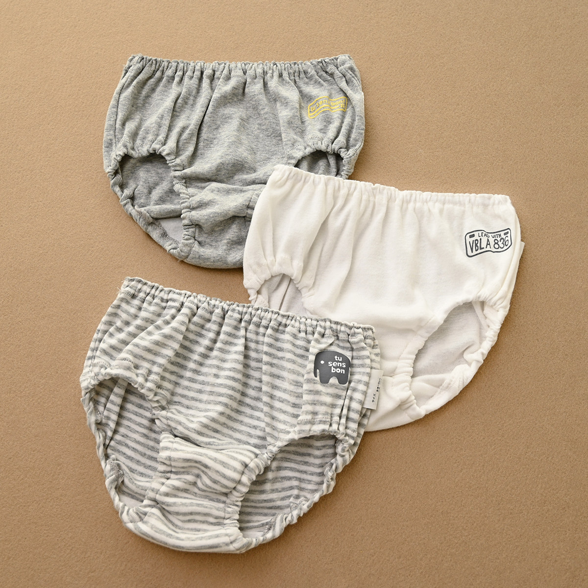 A类三件装 儿童纯棉内裤 男女童全棉三角裤 双层裆 中大童 面包裤,淘宝优惠券,粉丝福利购,淘宝优惠卷