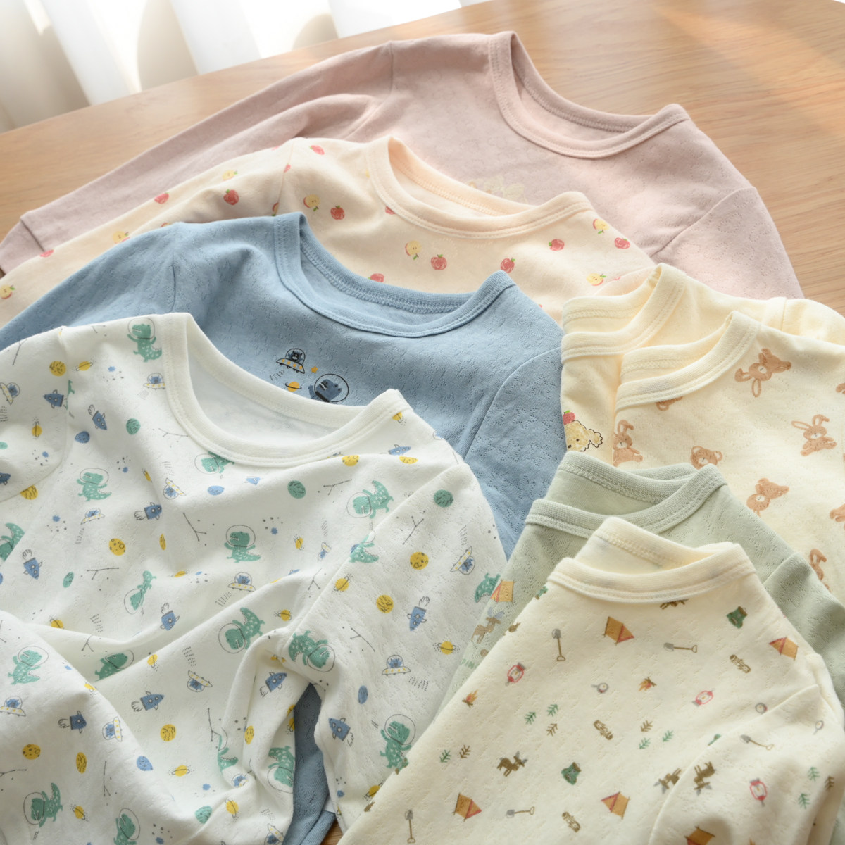 A类 两件装 儿童纯棉圆领T恤 全棉长袖打底衫秋衣 中小童 春秋款,淘宝优惠券,粉丝福利购,淘宝优惠卷