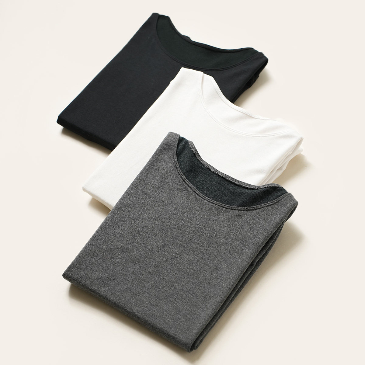 单件拍 女士发热丝U领打底衫 秋衣秋裤打底裤 紧身裤内衣 秋冬,淘宝优惠券,粉丝福利购,淘宝优惠卷