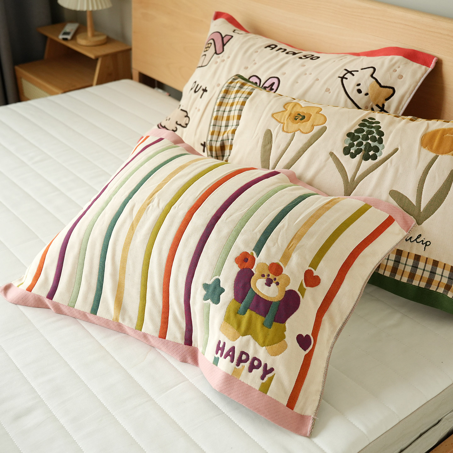 一对装枕巾A类 八层纱布枕头垫巾 双人用枕头巾盖巾 四季款床品,淘宝优惠券,粉丝福利购,淘宝优惠卷