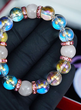 早期日本产天然陨石手链精美证书齐全收藏级流星奇石绝版孤品首饰