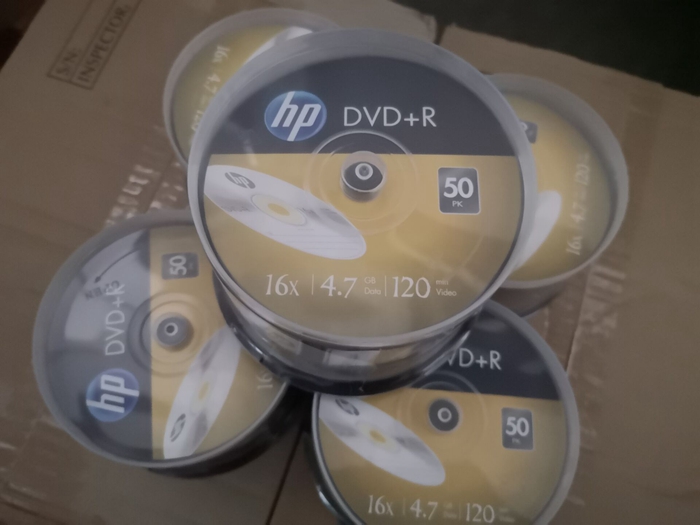 惠普HP空白盘cd光盘 CD-R700M刻录碟dvd4.7G可打印8.5g刻录盘D9碟-图1