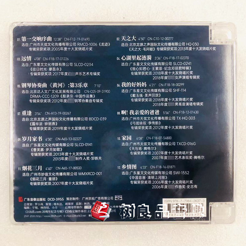 正版广东音像 21HIFI 20周年纪念专辑蓝光BSCD珍藏版 1CD-图0