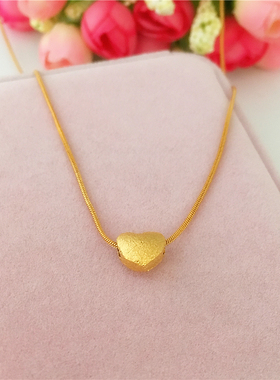 越南沙金拉丝仿真久不掉色吊坠