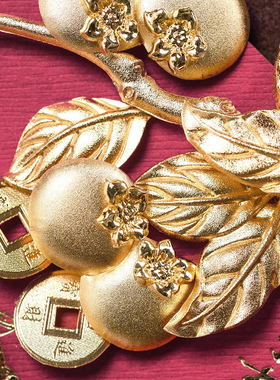 如意金箔画办公室开业乔迁礼品