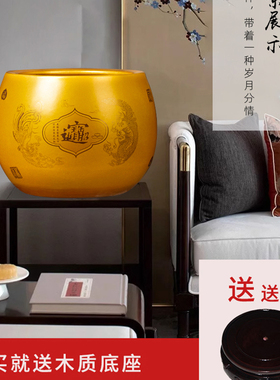 重工聚宝盆，保证景德镇正品陶瓷