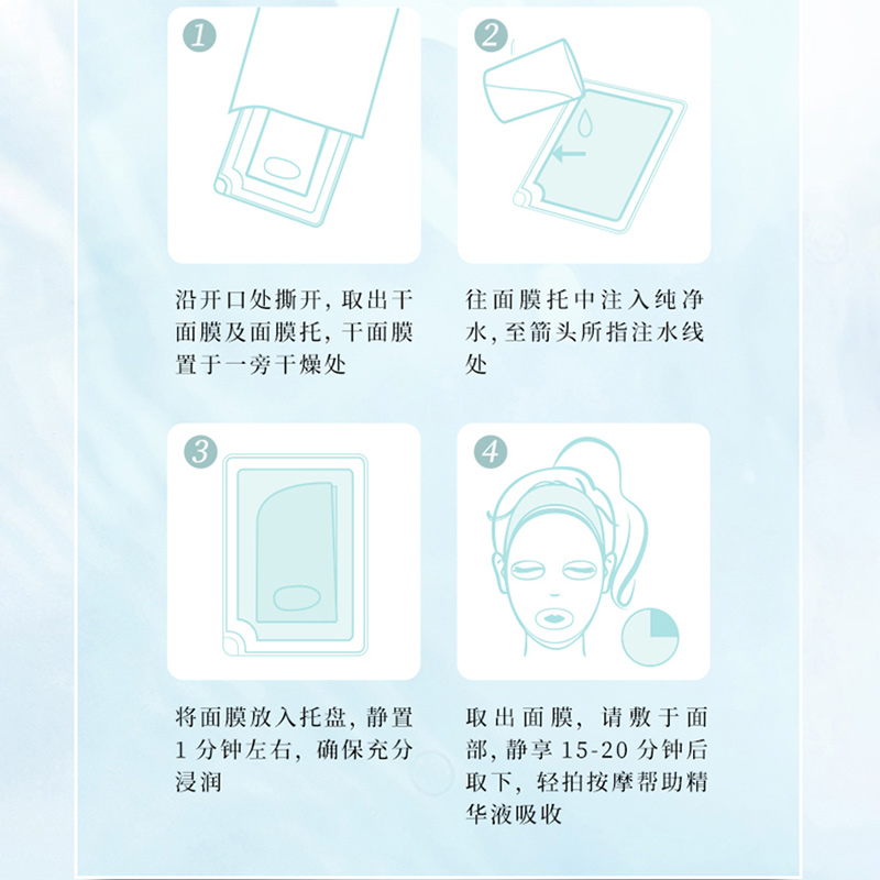 【立即抢购】佰草集润泽兰高保湿面膜 佰草集面部护理套装