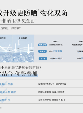 佰草集升级2.0防晒霜妆前隔离乳