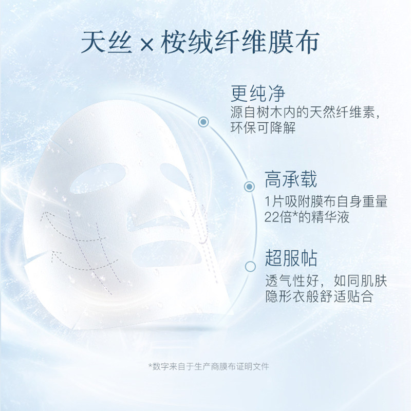 【百亿补贴】佰草集新七白冻干面膜 佰草集贴片面膜