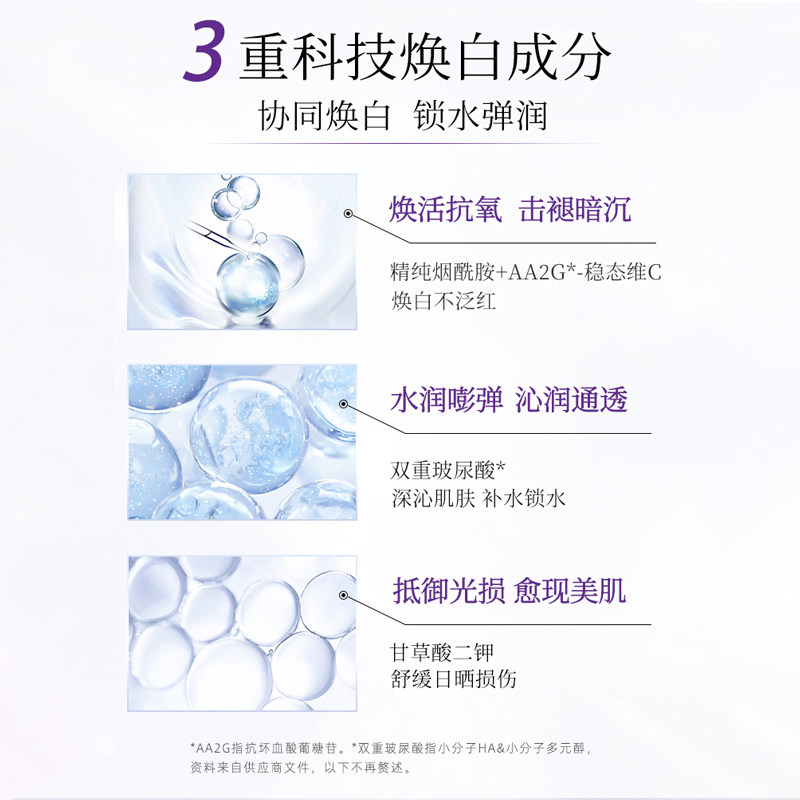 佰草集新七白美白灯管亮肤通勤日霜 佰草集乳液/面霜