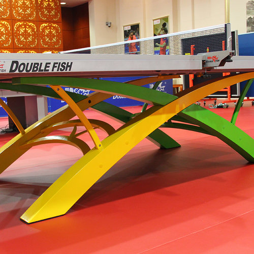 双鱼展梦2乒乓球台国际赛事球桌家用室内标准乒乓球桌案ITTF认证 - 图2