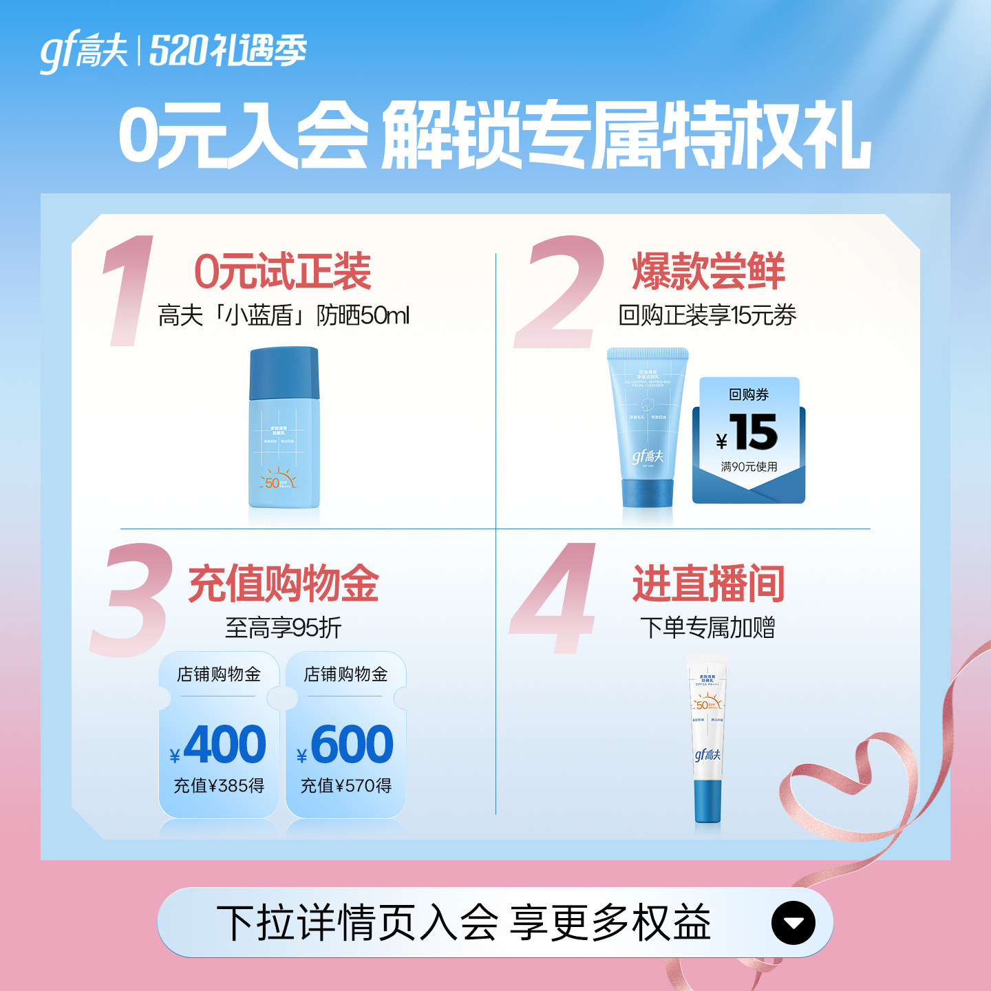 高夫男士润肤乳液恒时长效水润保湿露补水保湿秋冬护肤品官方正品
