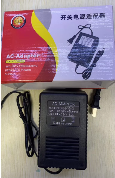 监控球机电源AC24V3A适配器 AC24V2A球机专用电源高速球变压器-图1