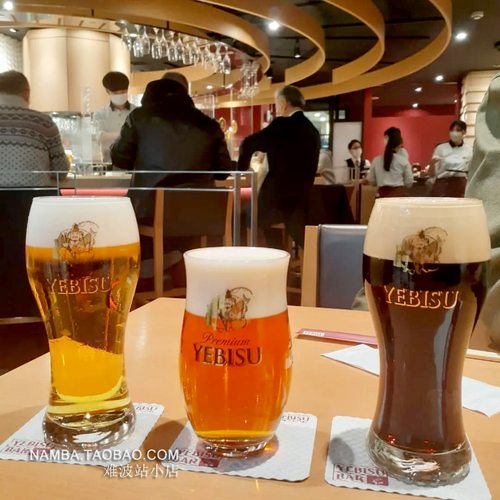 多款 日本SAPPORO三宝乐札幌啤酒玻璃酒杯惠比寿生啤日式陶瓷酒杯 - 图0