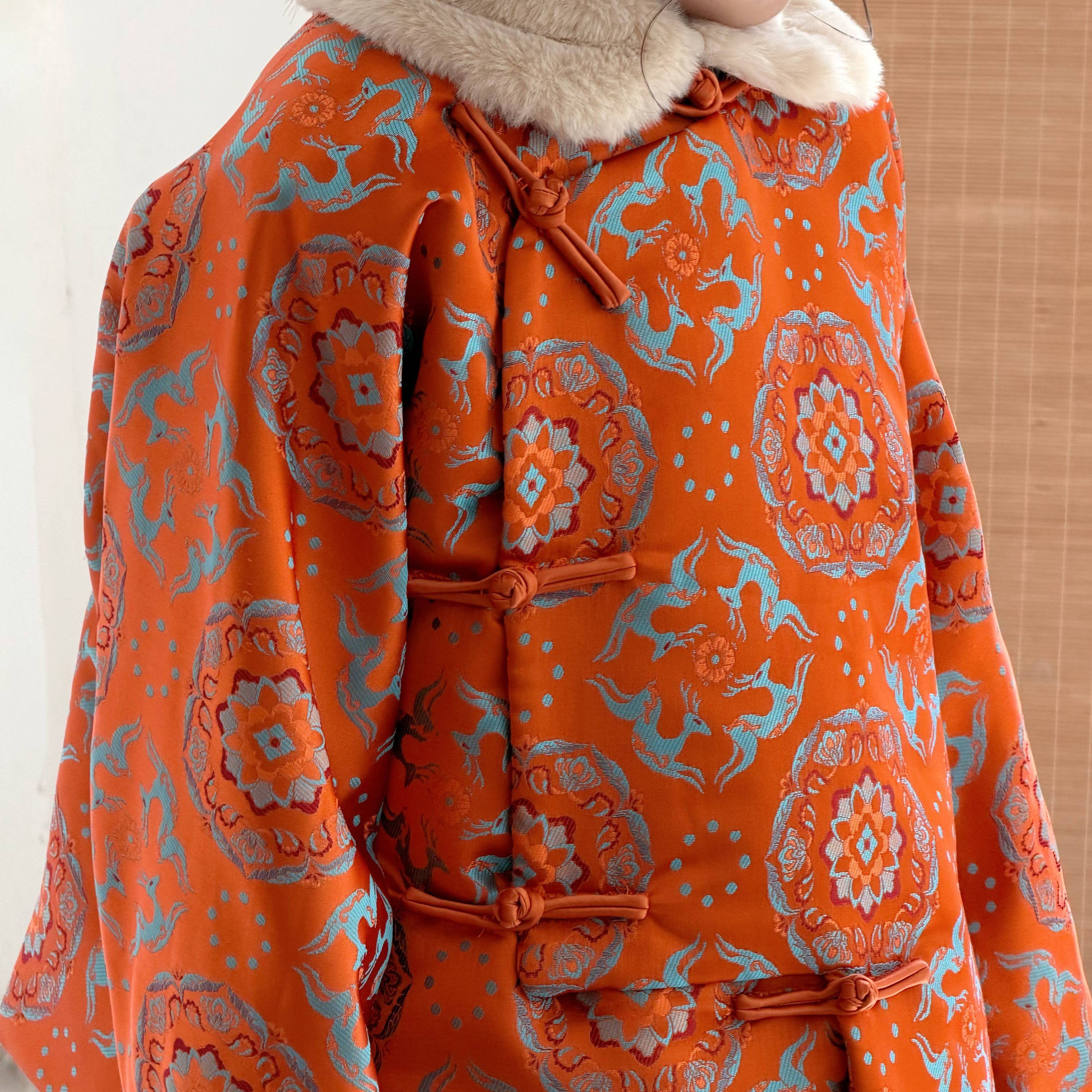 【现货在仓】『纳吉迎福』锦提花夹棉手工盘扣外套/马甲 年服亲子,淘宝优惠券,粉丝福利购,淘宝优惠卷