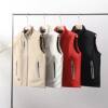Men's and women's outdoor casual stand collar down vest