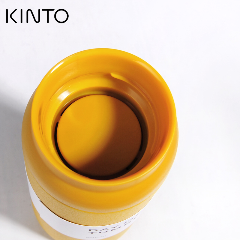 包邮日本KINTO保温杯咖啡杯 提手日系简约ins风 新款不锈钢500ml - 图1