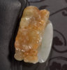 Yellow Jade Ruyi Jade Finger Ring
