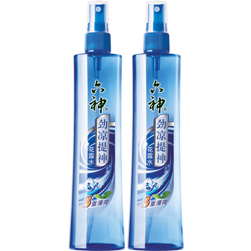 六神三重薄荷劲凉提神喷雾多花露水 联购家居花露水