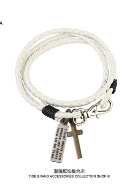 手链叠戴男款潮流痞帅