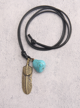 小众设计百搭休闲风女毛衣链合金