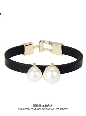 红色串珠手链女2024年新款