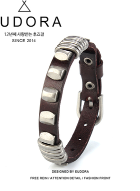 装饰品复古朋克风男士森系手链