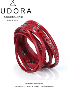 新款流行复古牛皮多层日韩风手绳