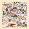Korean watercolor sticker notebook cute DIY